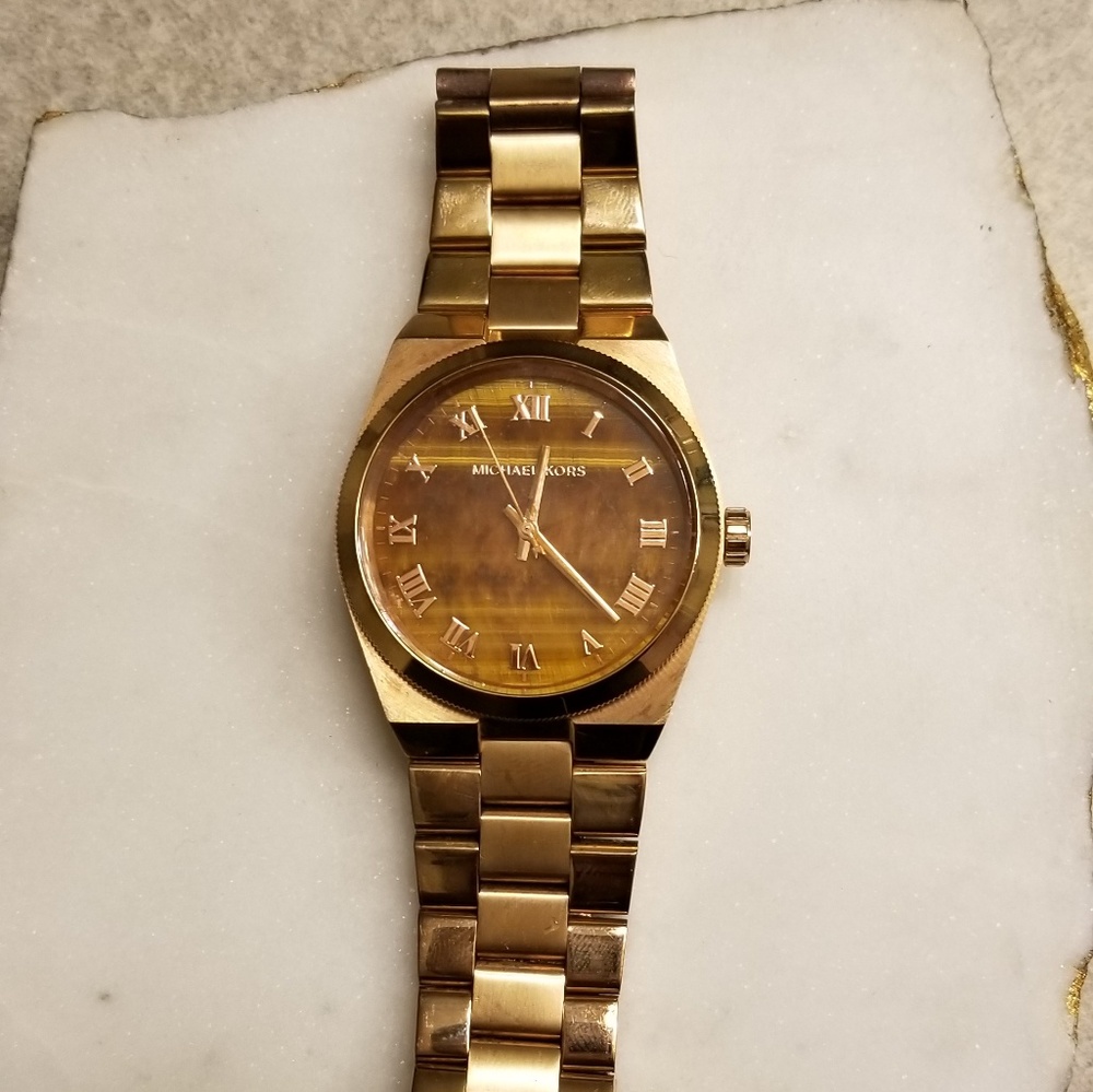 Rose Gold Tone Michael Kors Watch